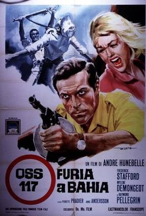 Poster OSS 117 furia a Bahia