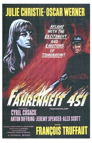 Poster Fahrenheit 451