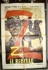 Poster Zorro il ribelle