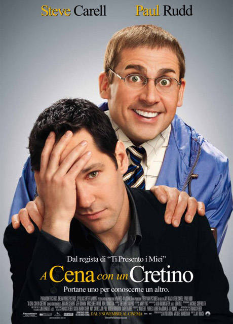 Poster A cena con un cretino