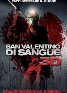 Poster San Valentino di sangue in 3-D