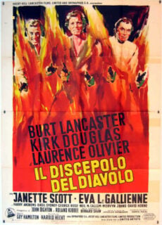 Poster Il discepolo del diavolo