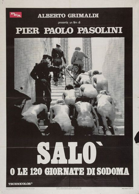 Poster Salò o le 120 giornate di Sodoma