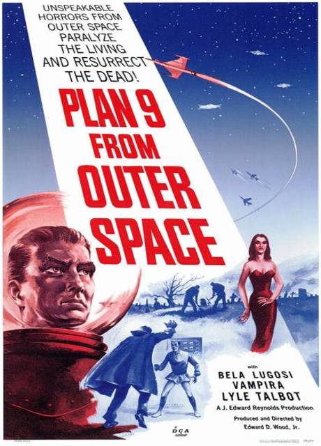 Poster Plan 9 From Outer Space