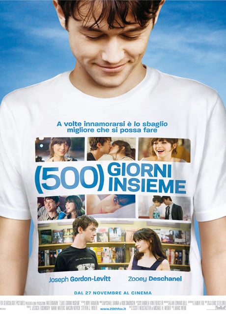 Poster 500 giorni insieme