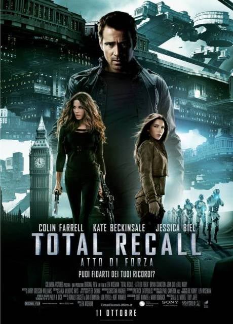 Poster Total Recall – Atto di Forza