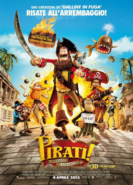 Poster Pirati! Briganti da strapazzo