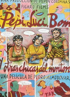 Poster Pepi, Luci, Bom e le altre ragazze del mucchio