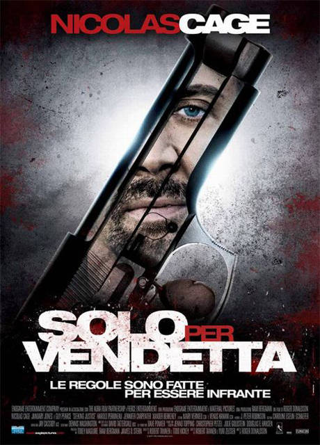 Poster Solo per vendetta