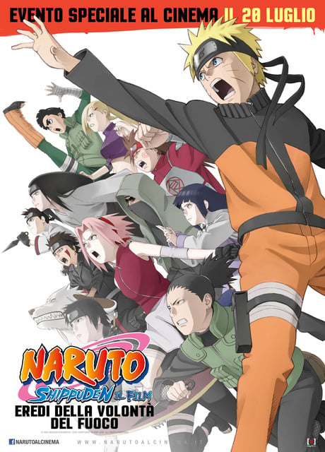 Poster Naruto Shippuden: Eredi della volontà del fuoco