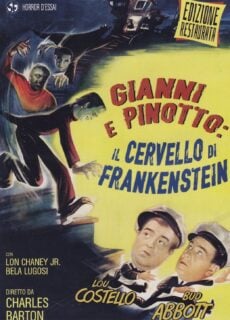 Poster Il cervello di Frankenstein