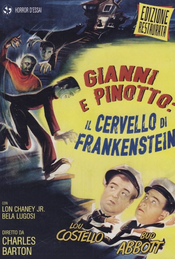 Poster Il cervello di Frankenstein