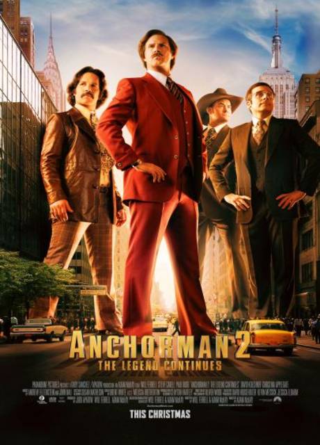 Poster Fotti la Notizia (Anchorman: The Legend Continues)