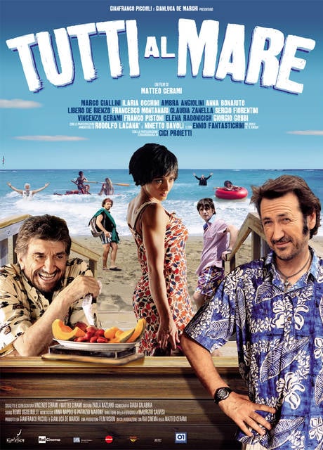 Poster Tutti al mare