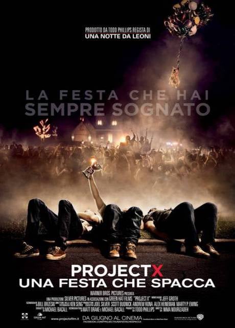 Poster Project X – Una festa che spacca