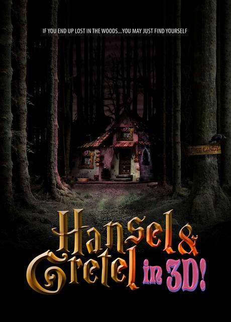 Poster Hansel and Gretel in 3D