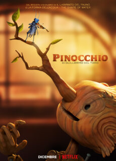 Poster Pinocchio di Guillermo del Toro