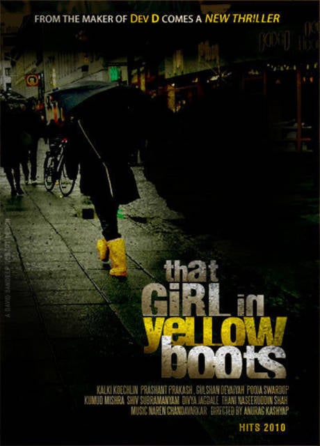 Poster That Girl in Yellow Boots