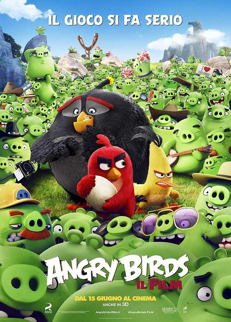 Poster Angry Birds – Il Film