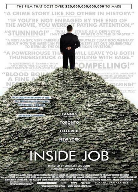 Poster Inside Job: chi ci ha rubato il futuro?