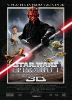 Poster Star Wars: Episodio I – La minaccia fantasma 3D