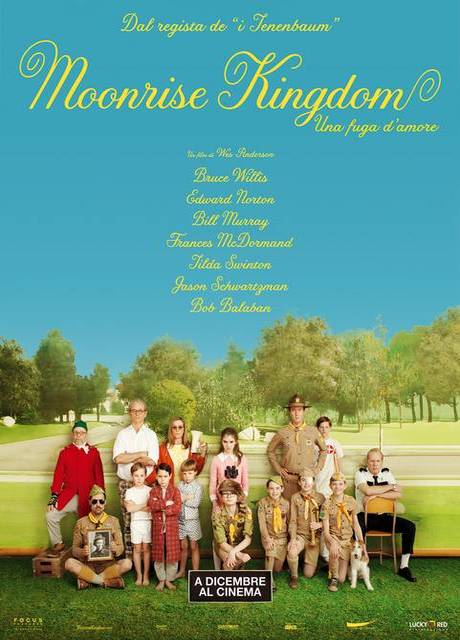 Poster Moonrise Kingdom – Una fuga d’amore