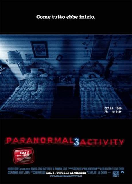 Poster Paranormal Activity 3