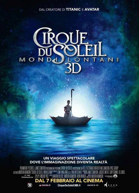 Poster Cirque du Soleil 3D: Mondi Lontani