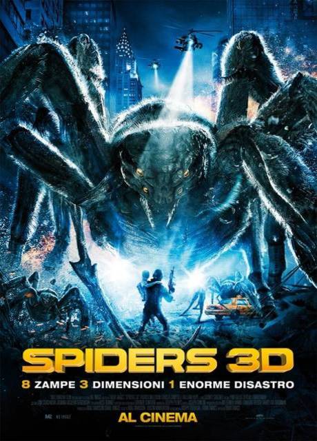 Poster Spiders 3D