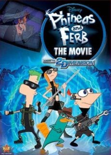 Poster Phineas e Ferb – Nella seconda dimensione