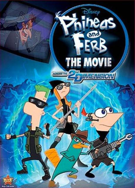 Poster Phineas e Ferb – Nella seconda dimensione