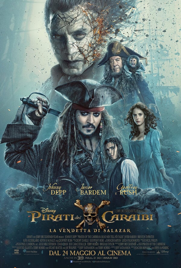 Poster Pirati dei Caraibi: La vendetta di Salazar