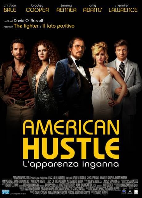 Poster American Hustle – L’apparenza inganna