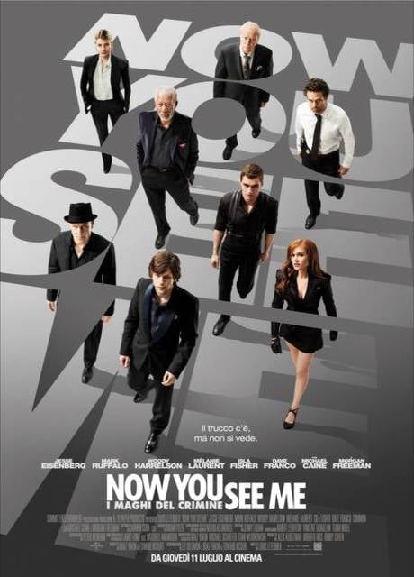 Poster Now You See Me – I maghi del crimine