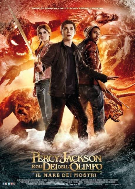 Poster Percy Jackson e gli dei dell’Olimpo: Il Mare dei Mostri