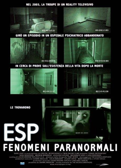 Poster ESP – Fenomeni paranormali