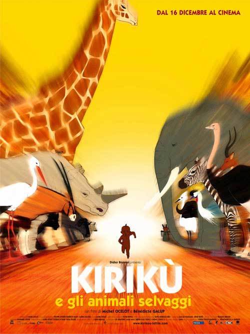 Poster Kirikù e gli animali selvaggi