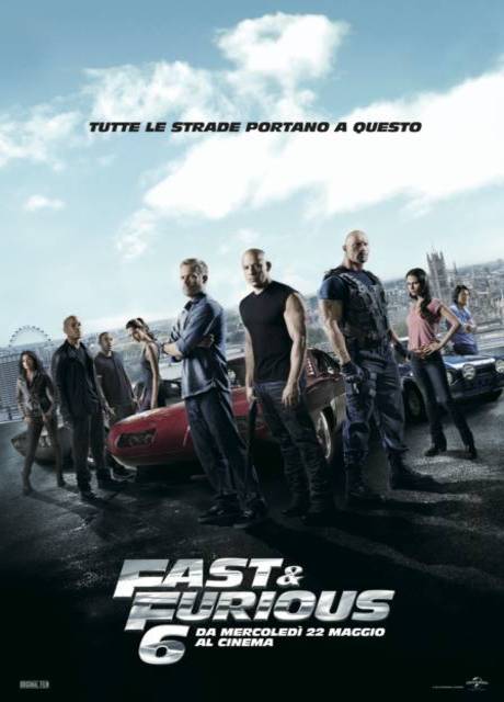 Poster Fast & Furious 6