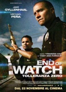 Poster End of Watch – Tolleranza Zero