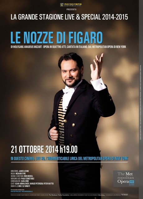 Poster Le nozze di Figaro