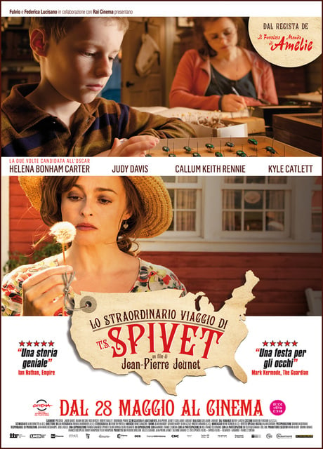 Poster Lo straordinario viaggio di T.S. Spivet