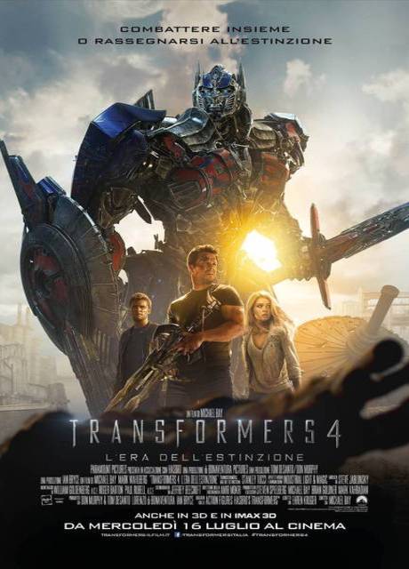 Poster Transformers 4: L’Era dell’Estinzione