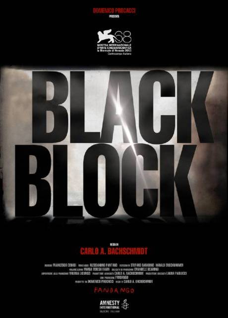 Poster Black block