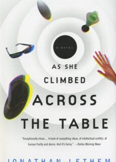 Poster As She Climbed Across the Table