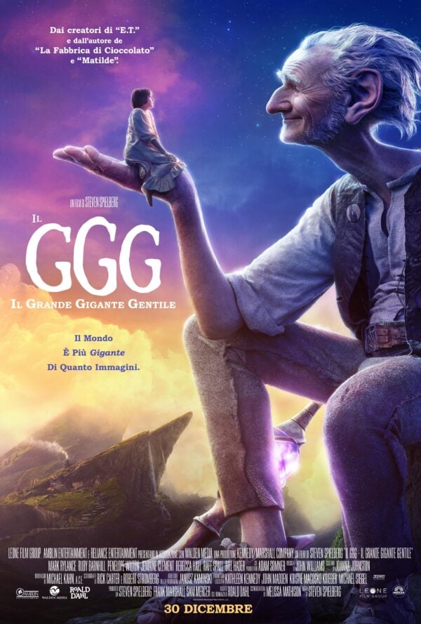 Poster Il GGG – Il Grande Gigante Gentile