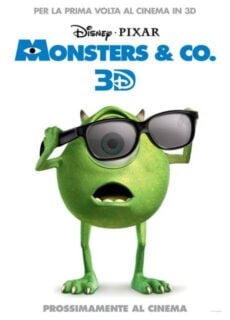 Poster Monsters & Co. 3D