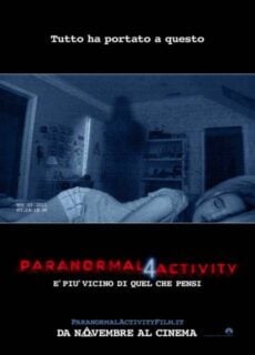 Poster Paranormal Activity 4