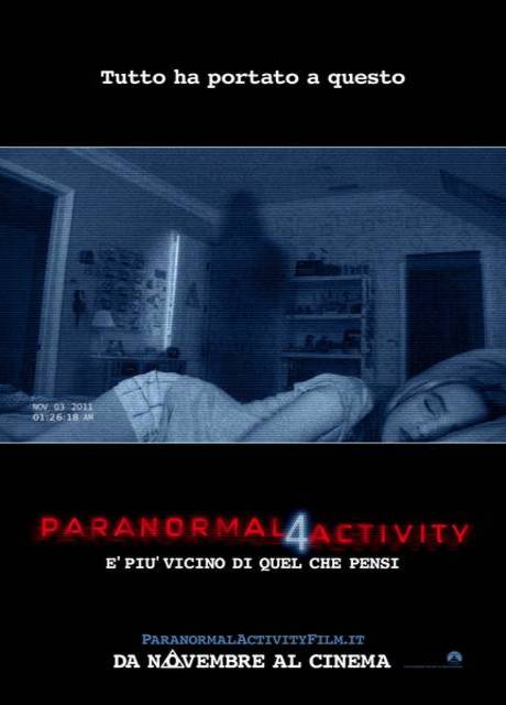 Poster Paranormal Activity 4