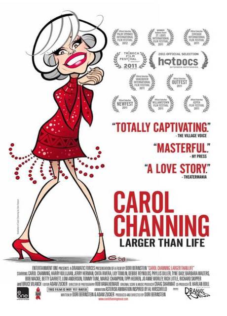 Poster Carol Channing: Larger Than Life