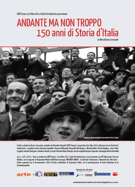 Poster Andante ma non Troppo – 150 Anni di Storia d’Italia